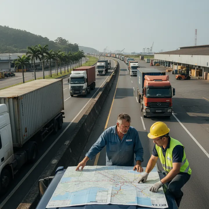 Imagem ilustrativa: Entendendo a Estrutura de Transporte no Brasil
