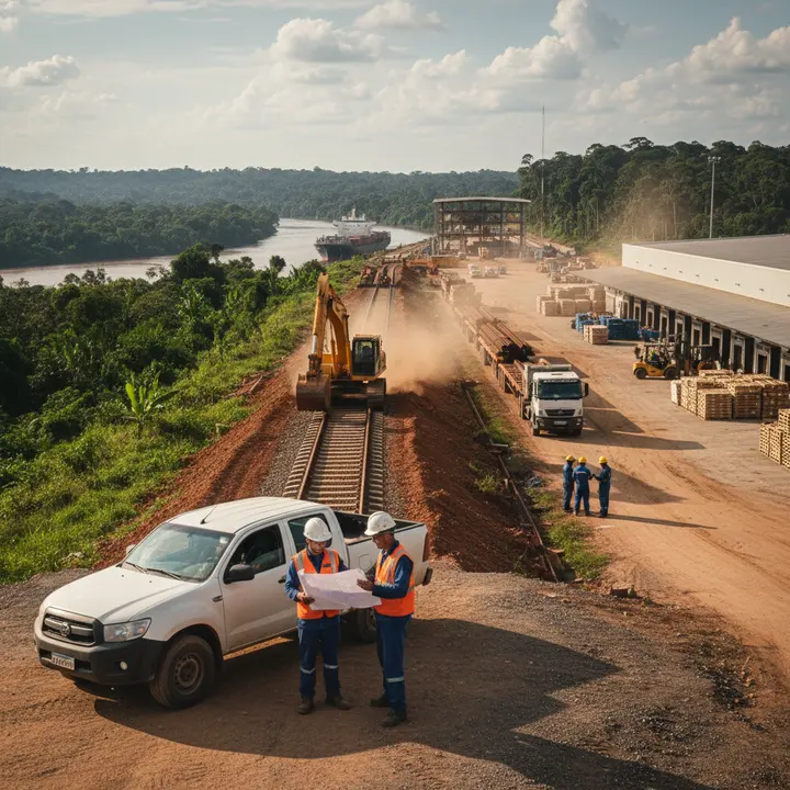Imagem ilustrativa: Ferrovias no Pará: Desenvolvimento Econômico e Desafios Ambientais