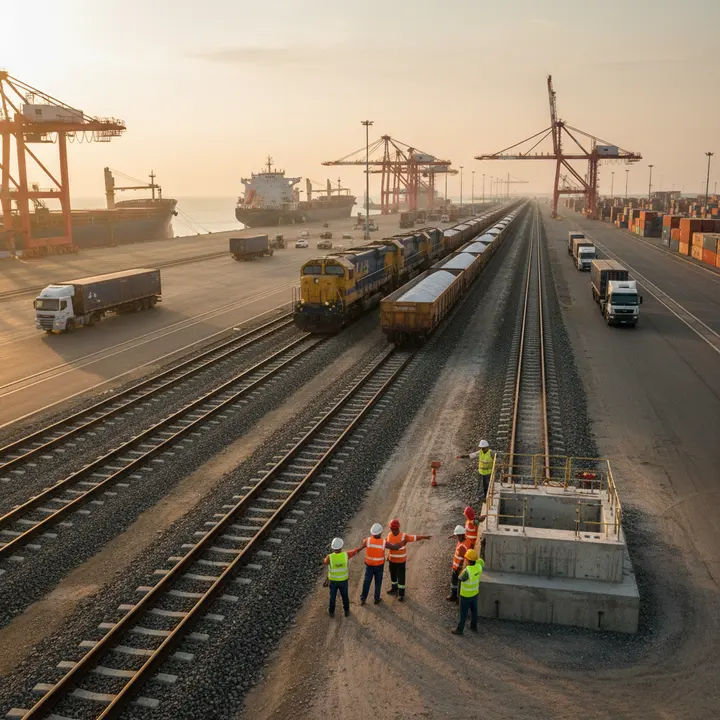 Imagem ilustrativa: VLI Investe R$ 38 Milhões em Infraestrutura Ferroviária para Ampliar Capacidade de Fertilizantes